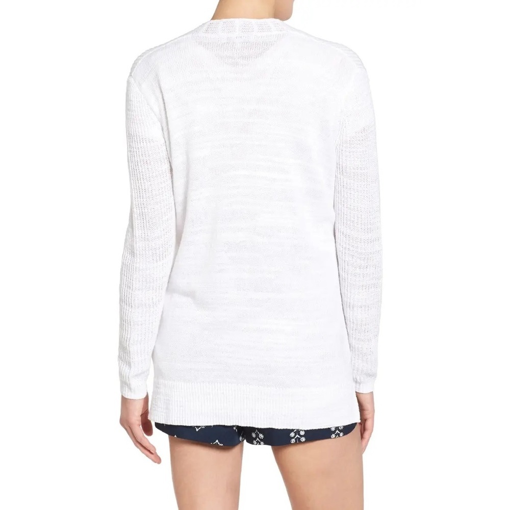 Madewell Off White Postcript Ribbed Cardigan - image 2